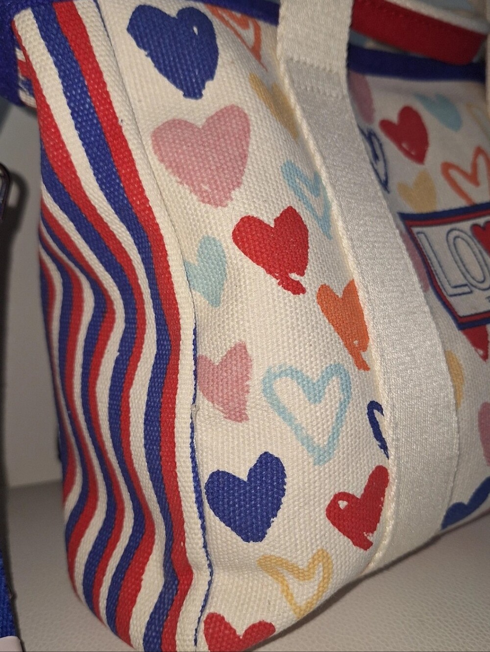 Brighton Multicolor "Sparkle & Shine" Mini Canva Tote NWT - Picture 4 of 7
